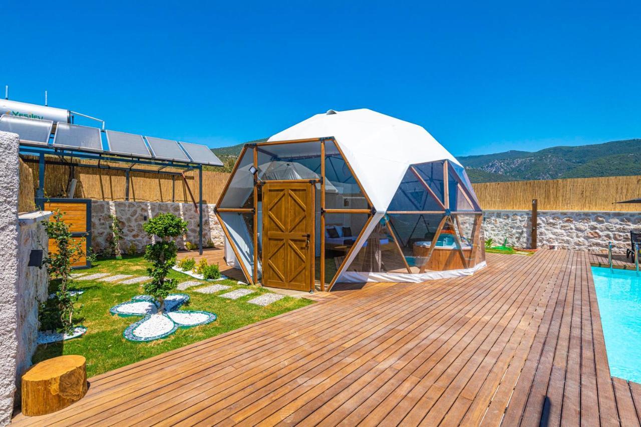 Kalkan Dome Suites & Deluxe-Glamping Holiday In Kalkan Kas Exterior photo