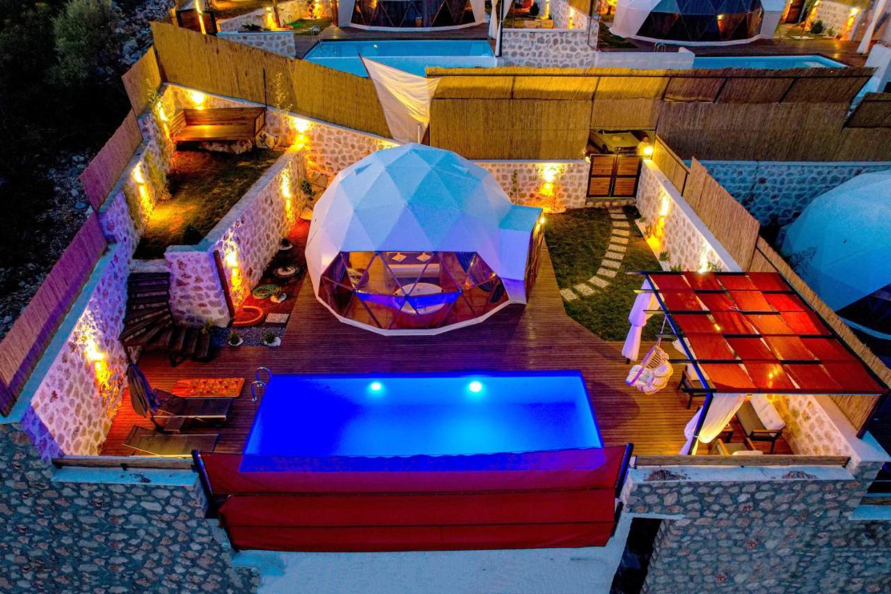 Kalkan Dome Suites & Deluxe-Glamping Holiday In Kalkan Kas Exterior photo